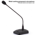 XTUGA XS200 desktop microphone with metal casting and flexible gooseneck for clear audio capture