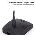 XTUGA XS200 desktop microphone with flexible gooseneck and three-pin audio output base for clear sound quality