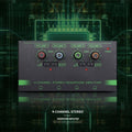VMIDirect 4 channel stereo headphone amplifier with four volume knobs XTUGA EH04 EH06 Professional Monitor Splitter