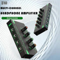 VMIDirect XTUGA EH04 EH06 Professional Monitor Splitter multi channel headphone amplifier with six volume knobs and jacks