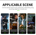 XTUGA XU3 mini audio interface showcased in various applicable scenes for music production and recording