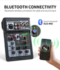 XTUGA XU3 mini audio interface featuring Bluetooth connectivity for easy sound input and mixing