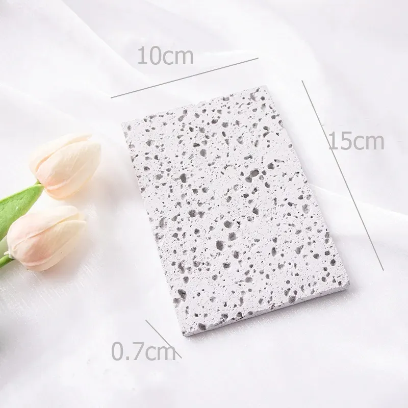 Natural Stone Texture Board Photography Props Cube for Jewelry Cosmetics Skin Care Electronic Products and Perfume Stand Product Shooting Props Photography Studio Props Aesthetic Style Backdrop