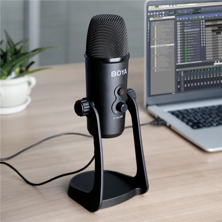 BOYA PM700 USB Desktop Condenser Microphone VMI Direct