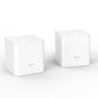 Tenda Nova MW3-2 Mesh WiFi System-Up to 2500 sq.ft. Whole Home Coverage, WiFi Router