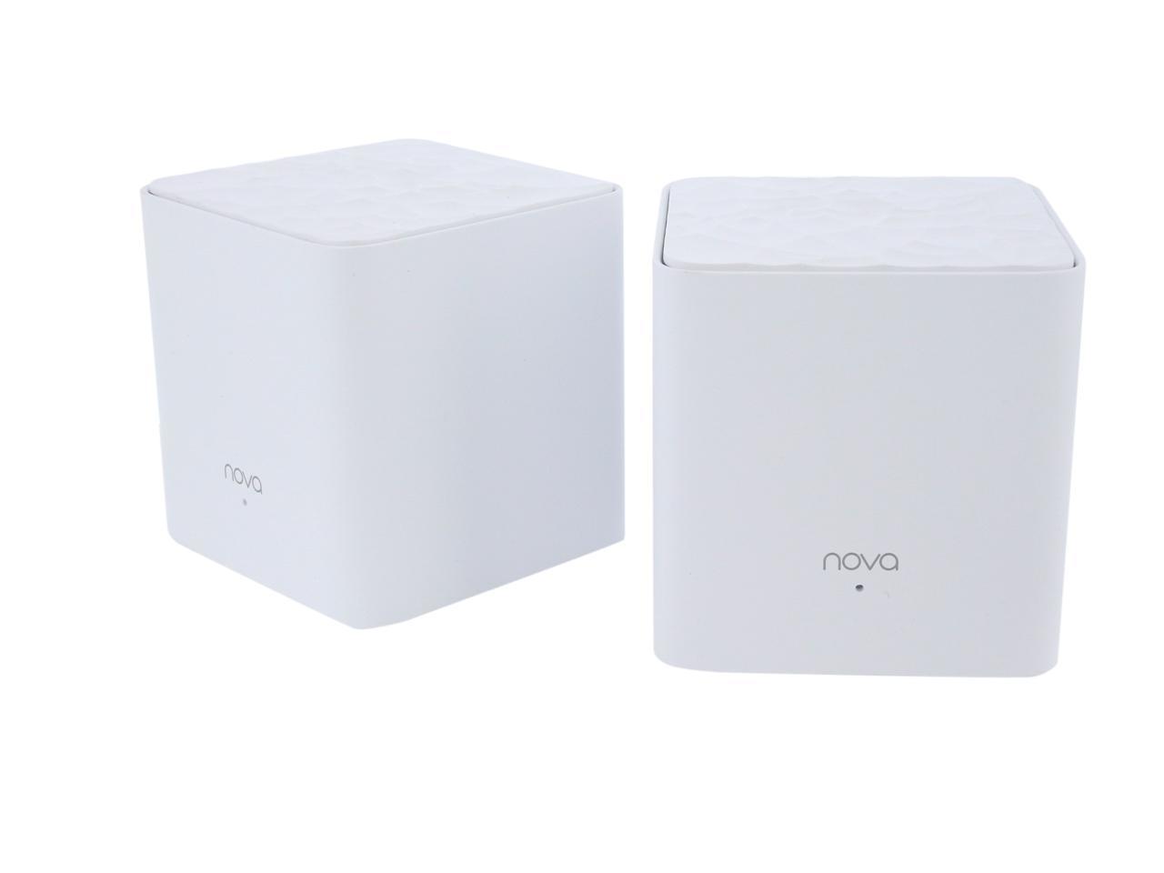 Tenda Nova MW3-2 Mesh WiFi System-Up to 2500 sq.ft. Whole Home Coverage, WiFi Router