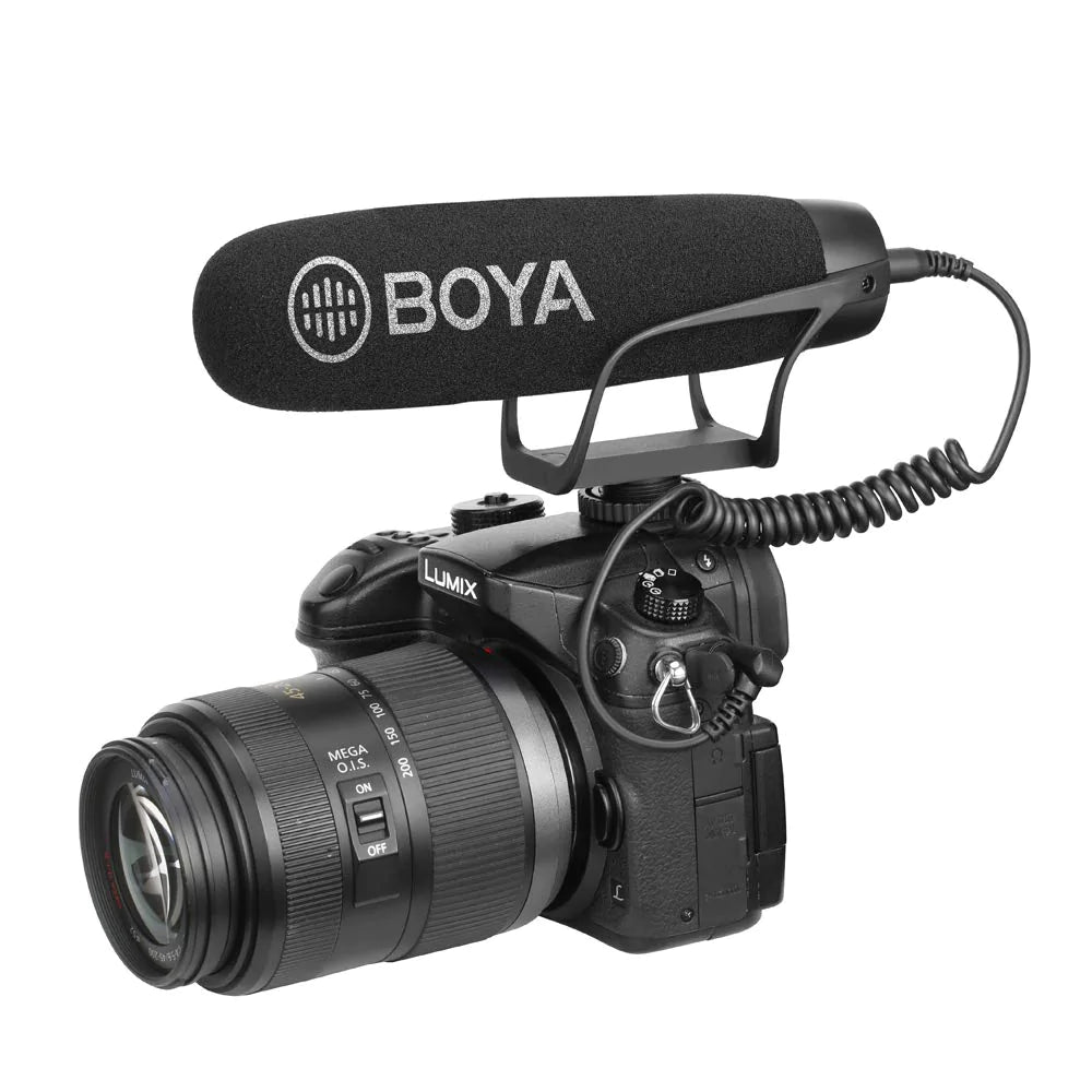 Boya BY-BM2021 On Camera Professional Wired Cardioid Microphone