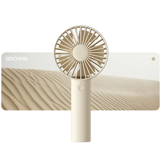 JISULIFE FA21 Portable Handheld Fan 2000mAh USB Rechargeable Mobile Small Cute Gift Desk Handheld Fan Portable Small Fan 3 Speeds USB Rechargeable Aesthetic Personal Fan Battery Operate for Outdoor Indoor Commute School Office Travel - VMI Direct