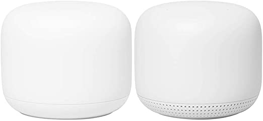 Google Nest WiFi Router (3 Pack) and (2 Pack)/ ADD ON POINT (1 Pack) 2nd Generation –4x4 AC2200 Mesh