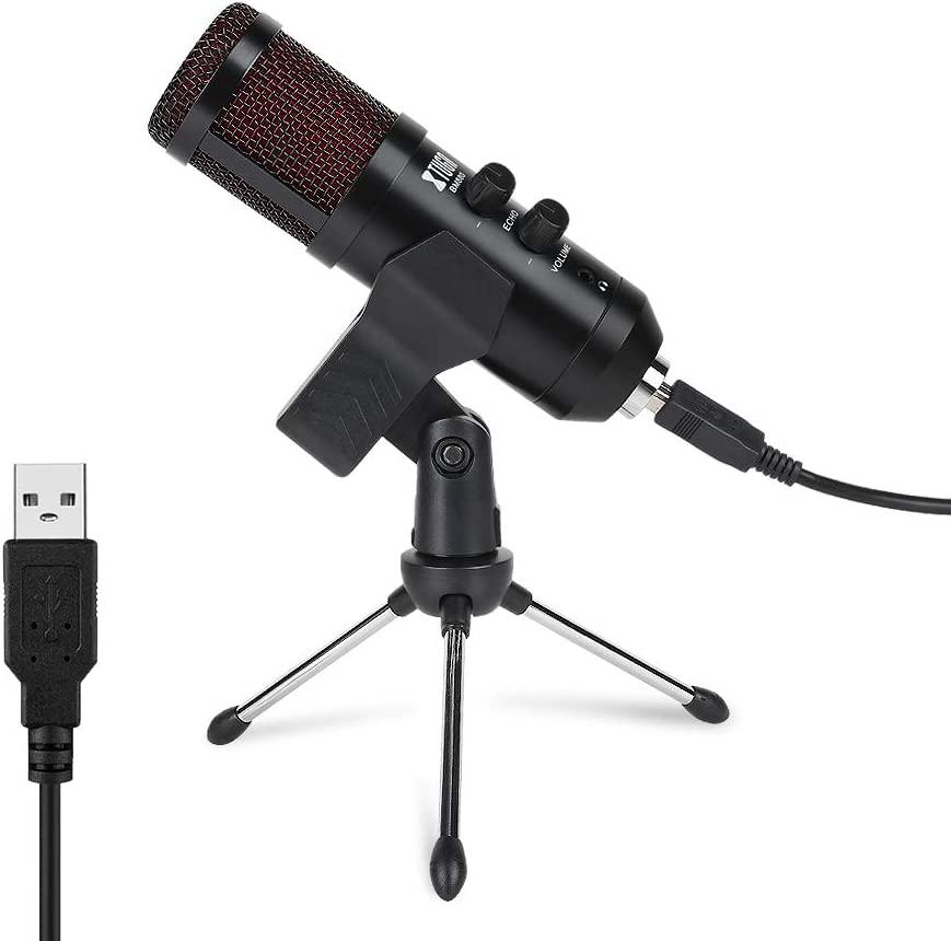XTUGA BM880 USB Condenser Microphone