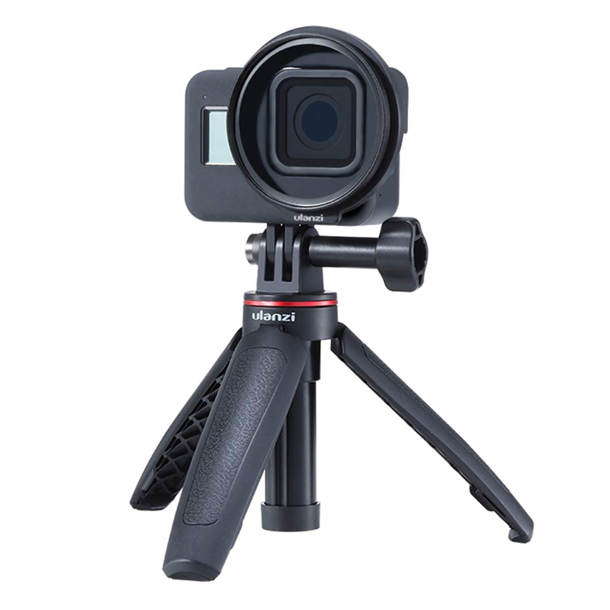 Ulanzi MT-08 Extendable Handheld Portable Tripod / Monopod with 1/4 inch Screw to Handle Cellphone Folding Camera Stand