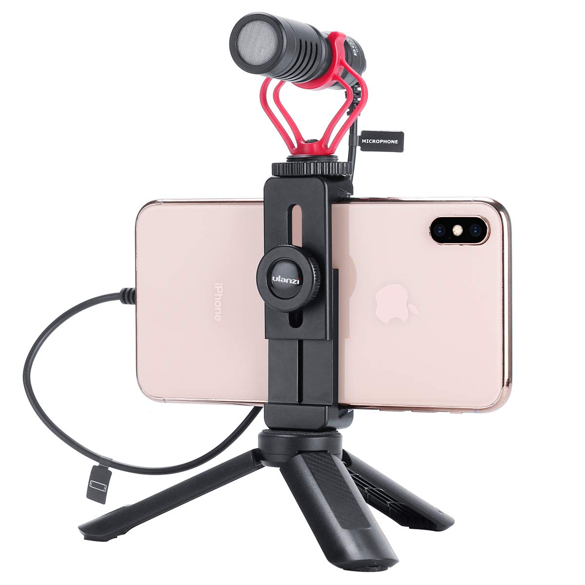 ULANZI ST-2L Vlog Phone Tripod Mount w Cold Shoe Mount VMI Direct