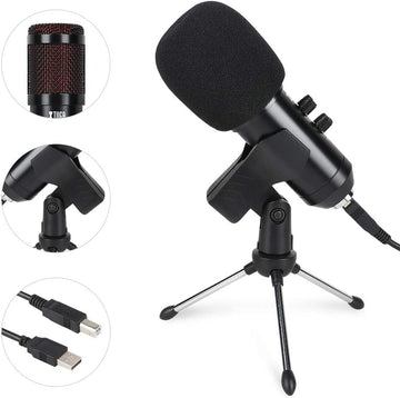 XTUGA BM880 USB Condenser Microphone