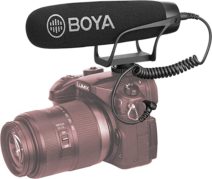 Boya BY-BM2021 On Camera Professional Wired Cardioid Microphone