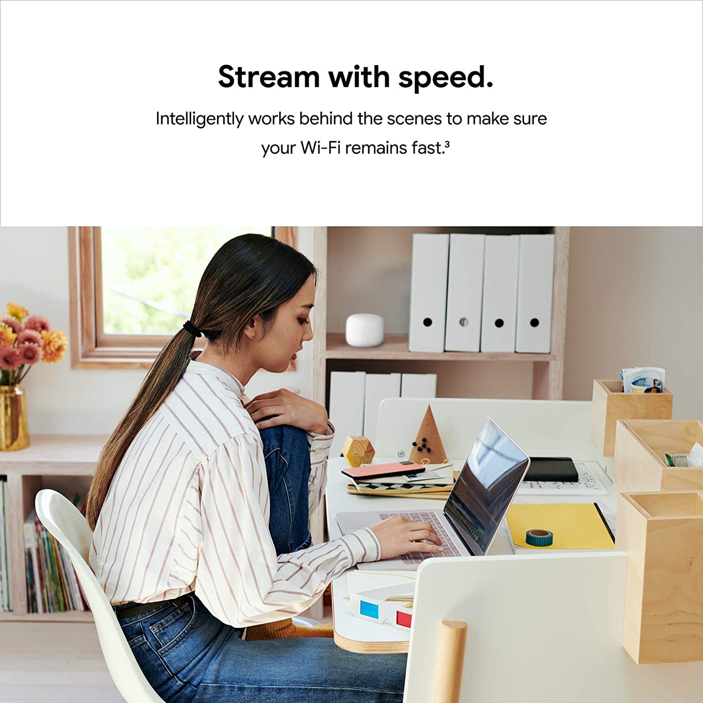 Google Nest WiFi Router (3 Pack) and (2 Pack)/ ADD ON POINT (1 Pack) 2nd Generation –4x4 AC2200 Mesh