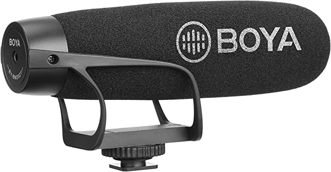 Boya BY-BM2021 On Camera Professional Wired Cardioid Microphone