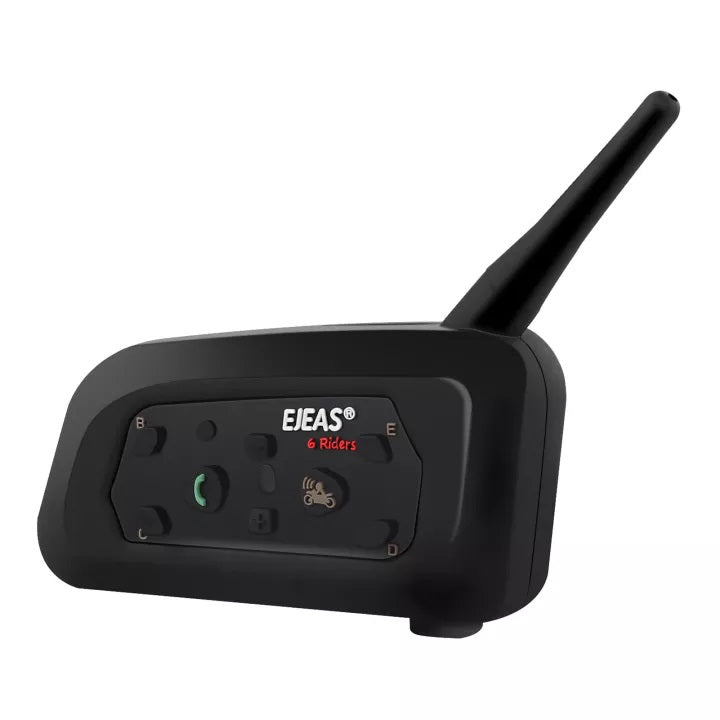 EJEAS V6PRO One Pair Motorcycle Helmet Bluetooth 5.0 Headset Waterproof