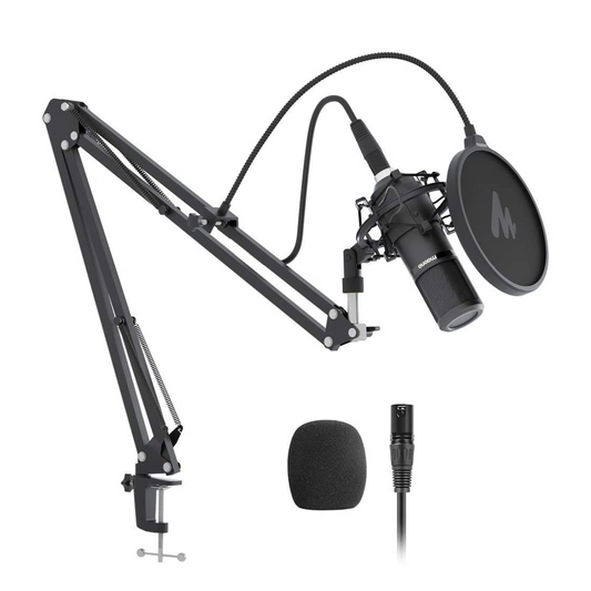 MAONO PM320S XLR Condenser Microphone Kit Professional Cardioid Vocal Studio Recording
