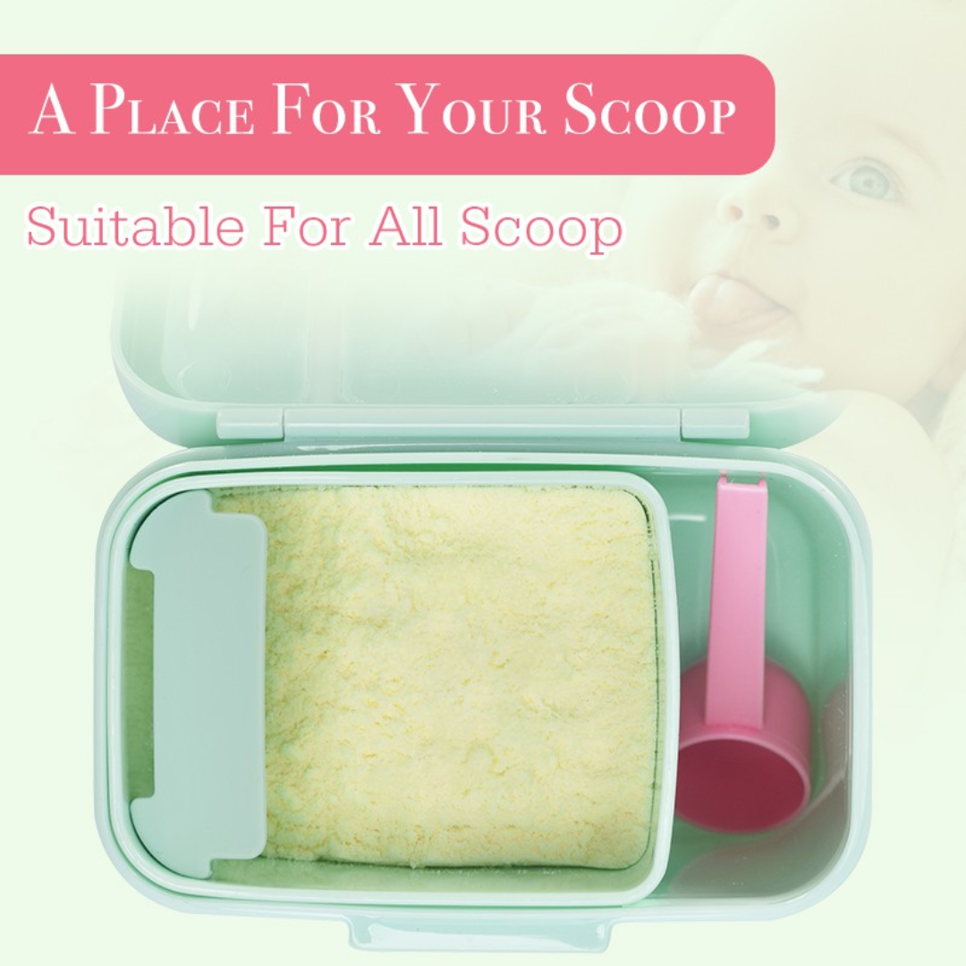 Ankou airtight container with scoop designed for easy food storage and access