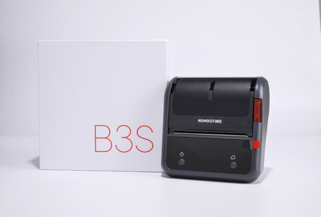 B3S Wireless Bluetooth Portable Inkless Label Maker, Mini Sticker