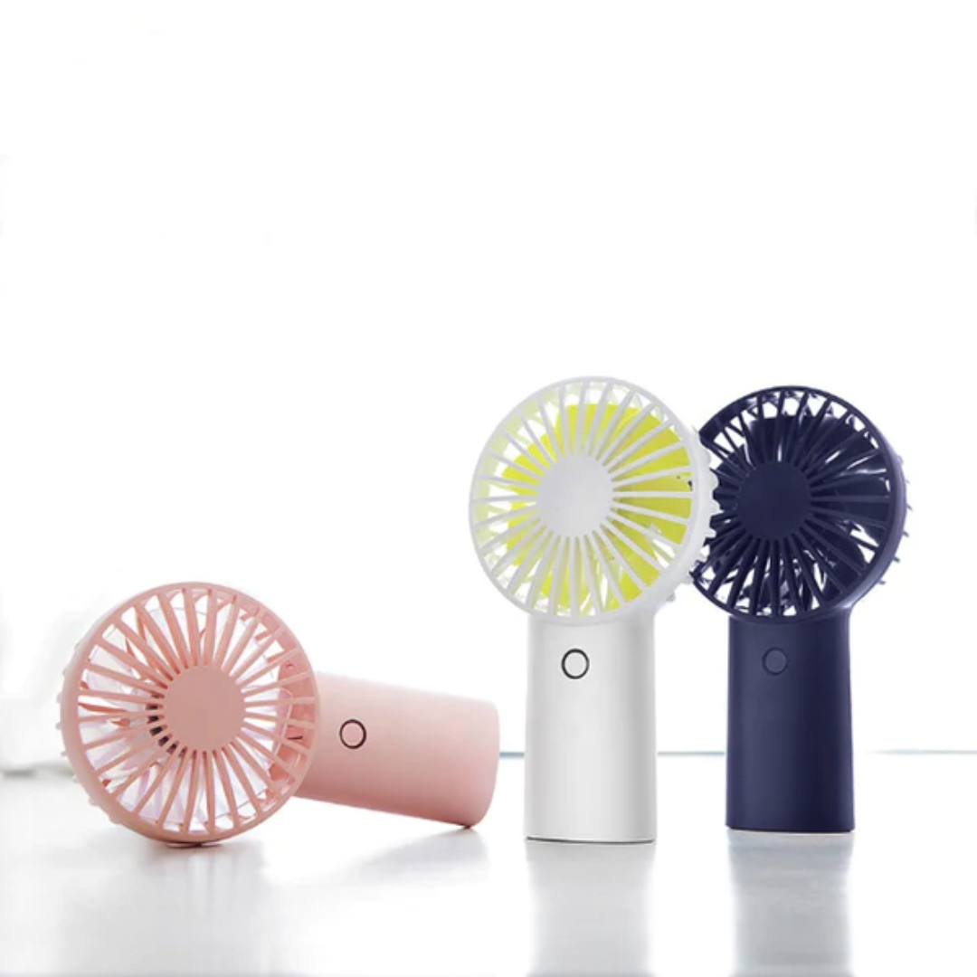 JISULIFE F2B Portable Handheld Fan 4000mAh Rechargeable USB Mobile Mini Hand-Held Desktop Desk Table Pocket Quiet Desk Fan Pocket Fan