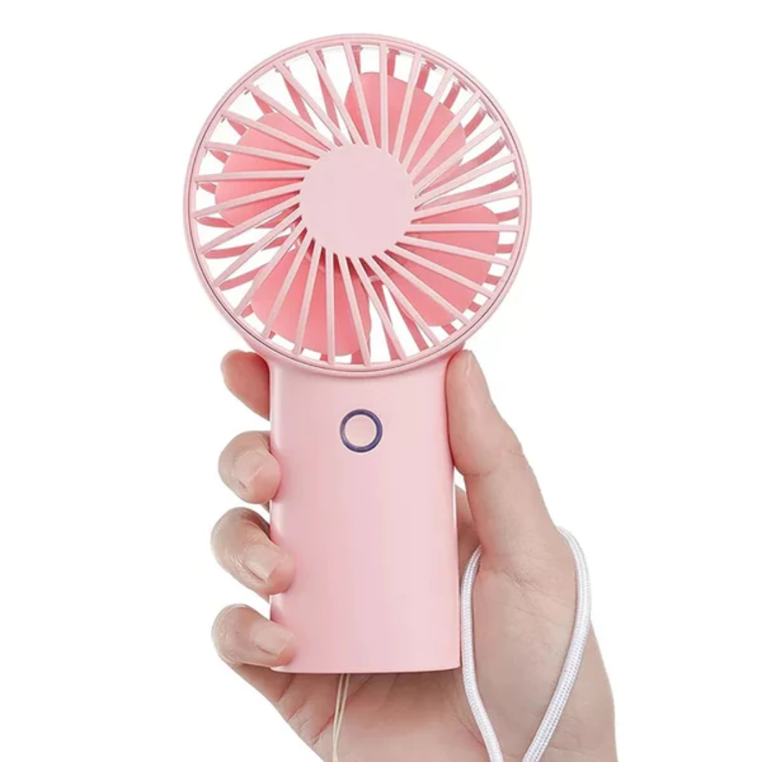 JISULIFE F2B Portable Handheld Fan 4000mAh Rechargeable USB Mobile Mini Hand-Held Desktop Desk Table Pocket Quiet Desk Fan Pocket Fan