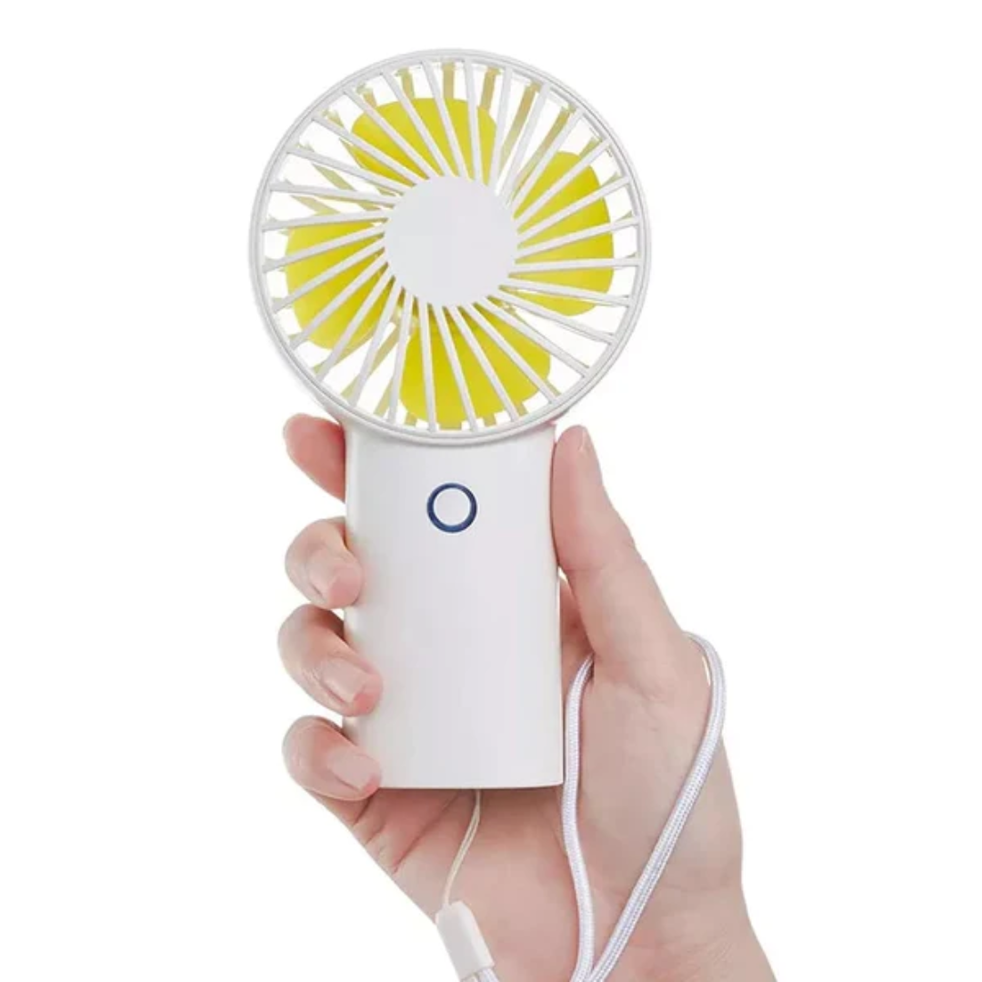 JISULIFE F2B Portable Handheld Fan 4000mAh Rechargeable USB Mobile Mini Hand-Held Desktop Desk Table Pocket Quiet Desk Fan Pocket Fan