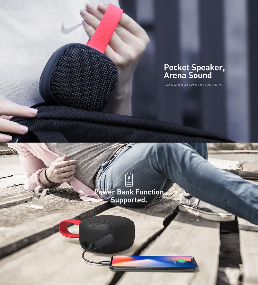 HAVIT E5 Magnetic Bluetooth Speakers