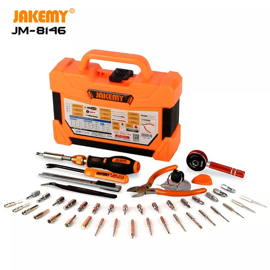 JAKEMY JM-8146 47 in 1 Household DIY maintenance toolkit