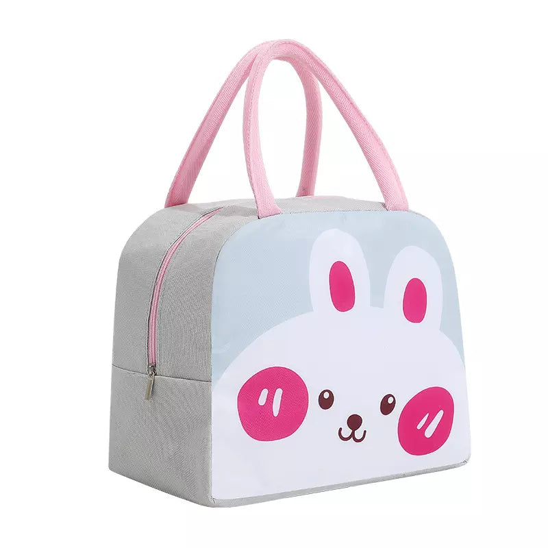 Bento Lunch Bag with Animal Cute Design Waterproof and Insulated Thermal Cooler