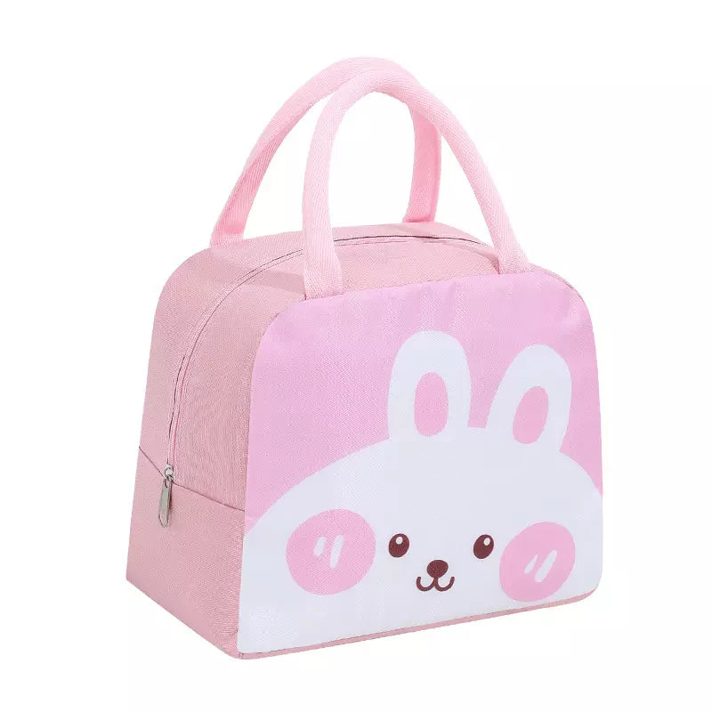 Bento Lunch Bag with Animal Cute Design Waterproof and Insulated Thermal Cooler