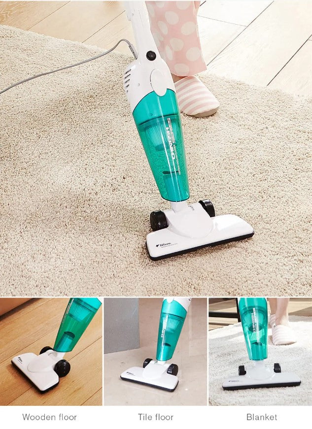 DEERMA DX118C 2in1 Multifunctional  Handheld Vacuum Cleaner Strong Suction  Portable Heavy Duty Floor Car Cleaner For Bed Home Sofa Easy To Carry Low Noise VMI Direct