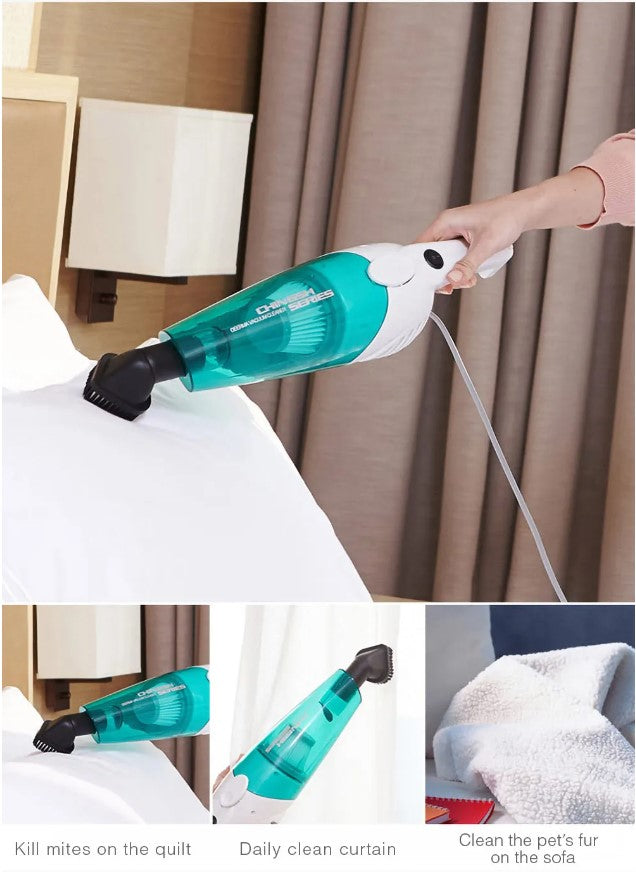 DEERMA DX118C 2in1 Multifunctional  Handheld Vacuum Cleaner Strong Suction  Portable Heavy Duty Floor Car Cleaner For Bed Home Sofa Easy To Carry Low Noise VMI Direct