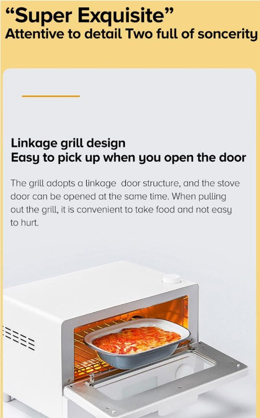 Xiaomi Mijia Smart Steam Oven 12L 1300W High Power High Precision Temperature Control For Kitchen Appliances Mi Home APP Household Food Bakeware with Grill NTC High Precision Temperature Control Mi Home APP Intelligent Control Electric Steamer Oven - VMI