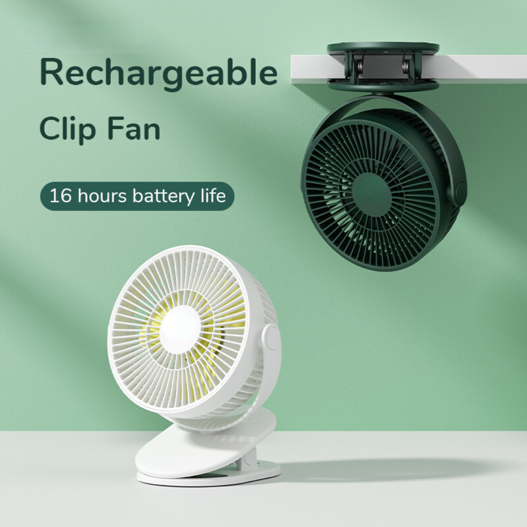 Jisulife FA18S FA29 FA29A 200mAh and 4000mAh Stroller Clip Fan Desktop Fan USB Rechargeable Fan 4 Gears Wind 360° Rotation