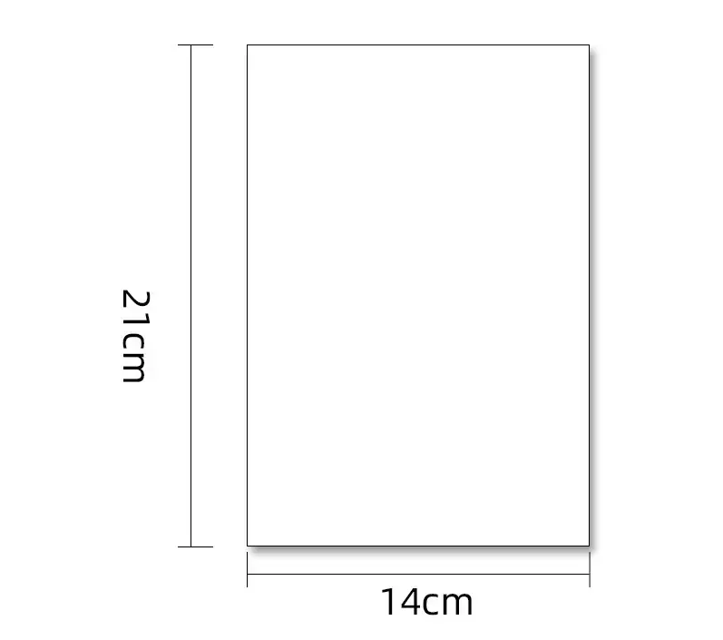 VMIDirect Acrylic Mirror Props in rectangular shape, measuring 21cm by 14cm, ideal for decoration