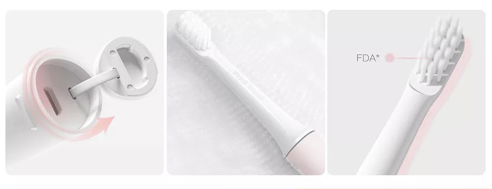 VMIDirect Adult Automatic Tooth Brush with FDA approved head and ergonomic design for effective cleaning