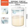 VMIDirect airtight milk powder storage container with a 2000ml capacity for easy dispensing