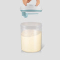 VMIDirect airtight milk powder storage container with a transparent design for easy visibility