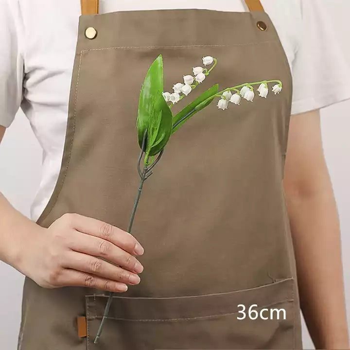Artificial Flowers Silk Lily of the Valley Stem in Hand with 36cm Length for Floral Arrangements