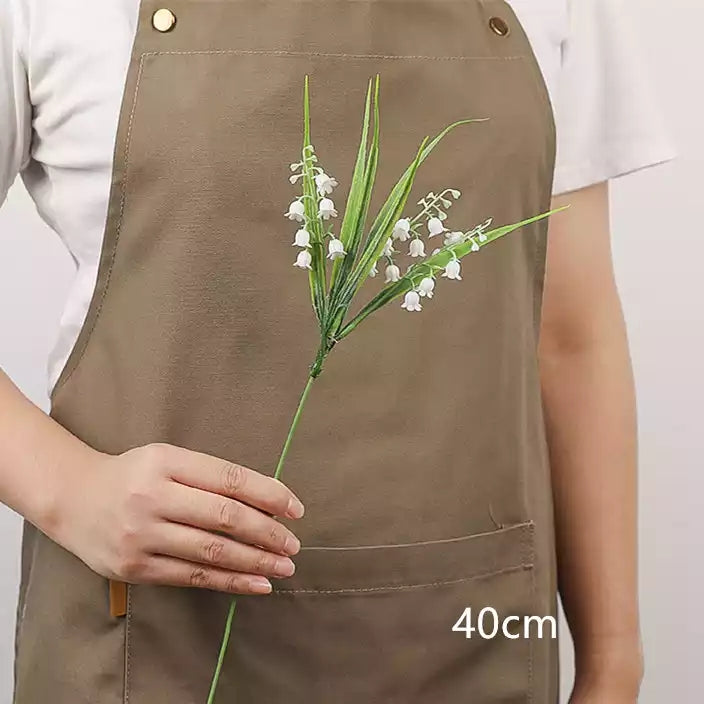 VMIDirect Artificial Flowers Silk Stem with Delicate Lily of the Valley Design, 40cm Length