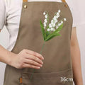 VMIDirect Artificial Flowers Silk Lily of the Valley Stem in Hand, 36cm for Floral Arrangements