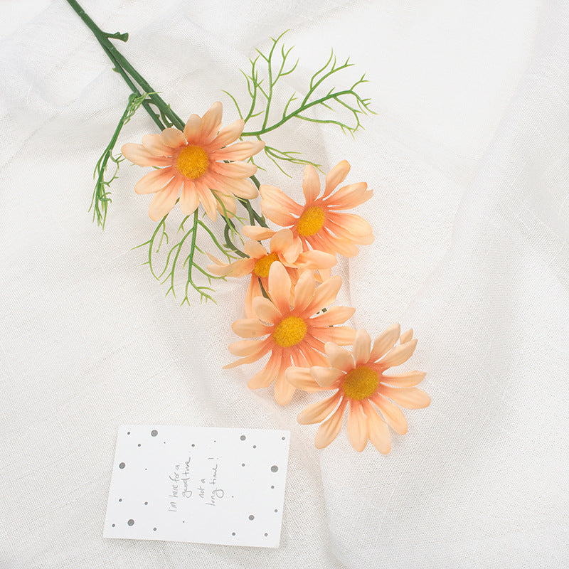 Artificial Flowers Silk Wedding Bouquet Fake Floral Decoration for Home Garden
