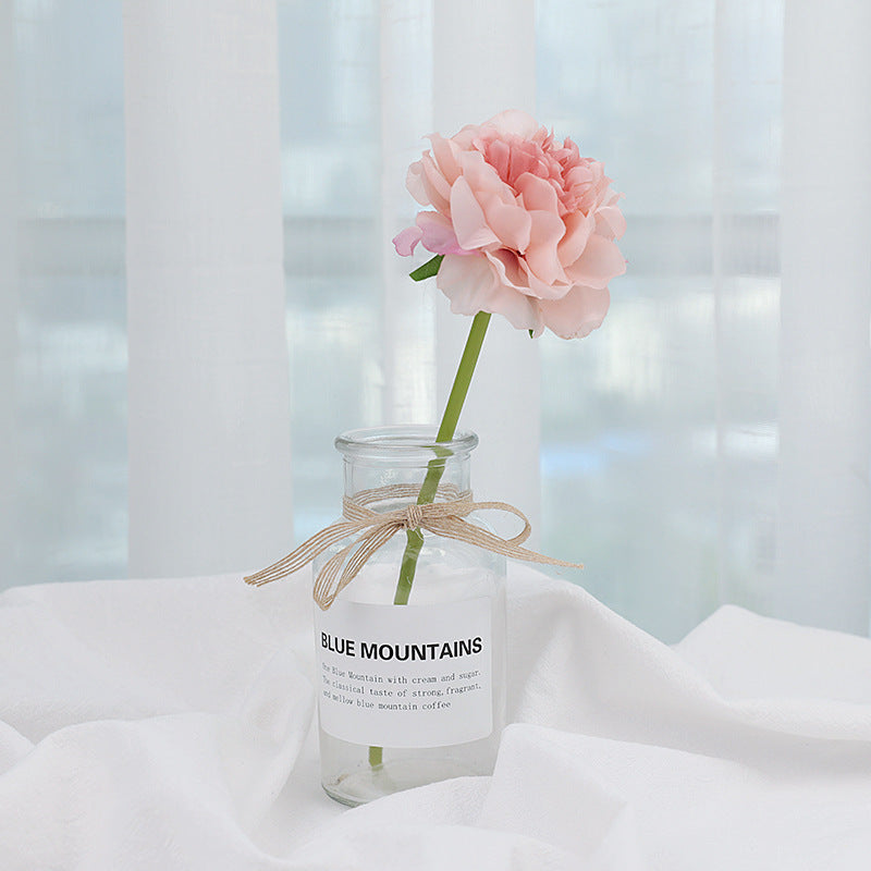 Artificial Flowers Silk Wedding Bouquet Fake Floral Decoration for Home Garden