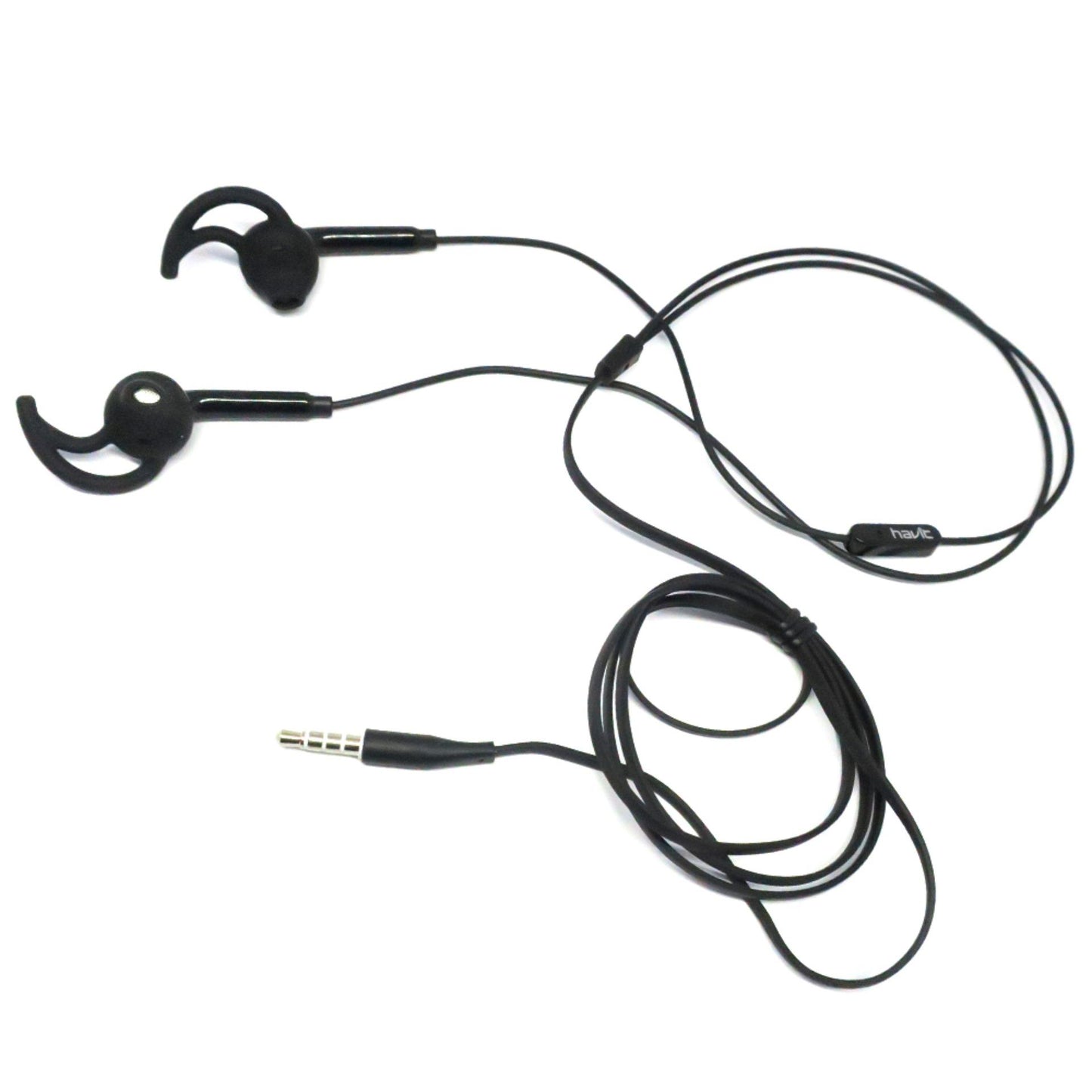 Havit - HV-E46P Earphone with Ergonomic silicone ear hook 120M Long Earphone - VMI Direct