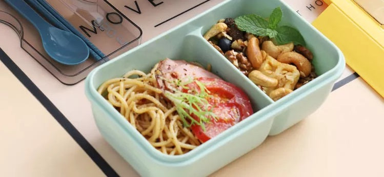 VMIDirect Bento Box 850ml with two compartments for convenient meal storage