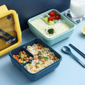 1100ml Plastic Bento Lunch Box with compartments for balanced meals and fresh ingredients
