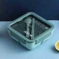 VMIDirect 1100ml Plastic Bento Lunch Box with a sleek design and included chopsticks for convenient meals