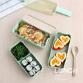 900ml Bento Lunch Box Leakproof with multiple compartments for easy meal organization