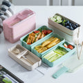 900ml Bento Lunch Box Leakproof with multiple compartments for balanced meal storage